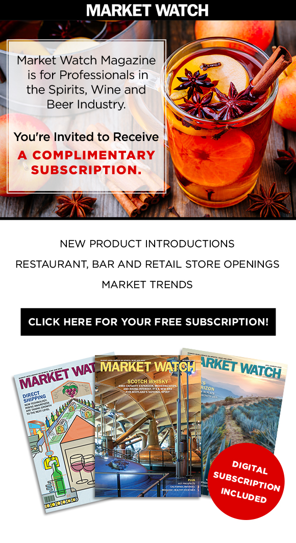 New Product Introductions Restaurant, Bar and Retail Store Openings Market Trends Cocktail Recipes Click here for your FREE Subscription!