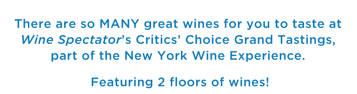 NEW YORK Wine Experience