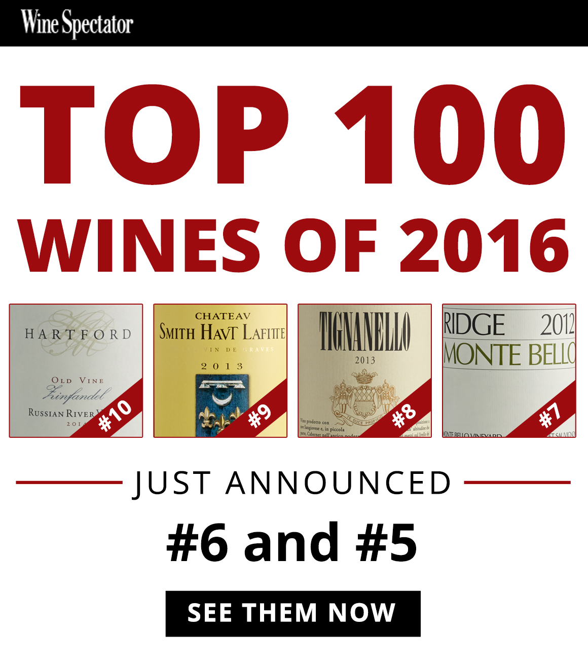 Just Announced Wines #6 and #5