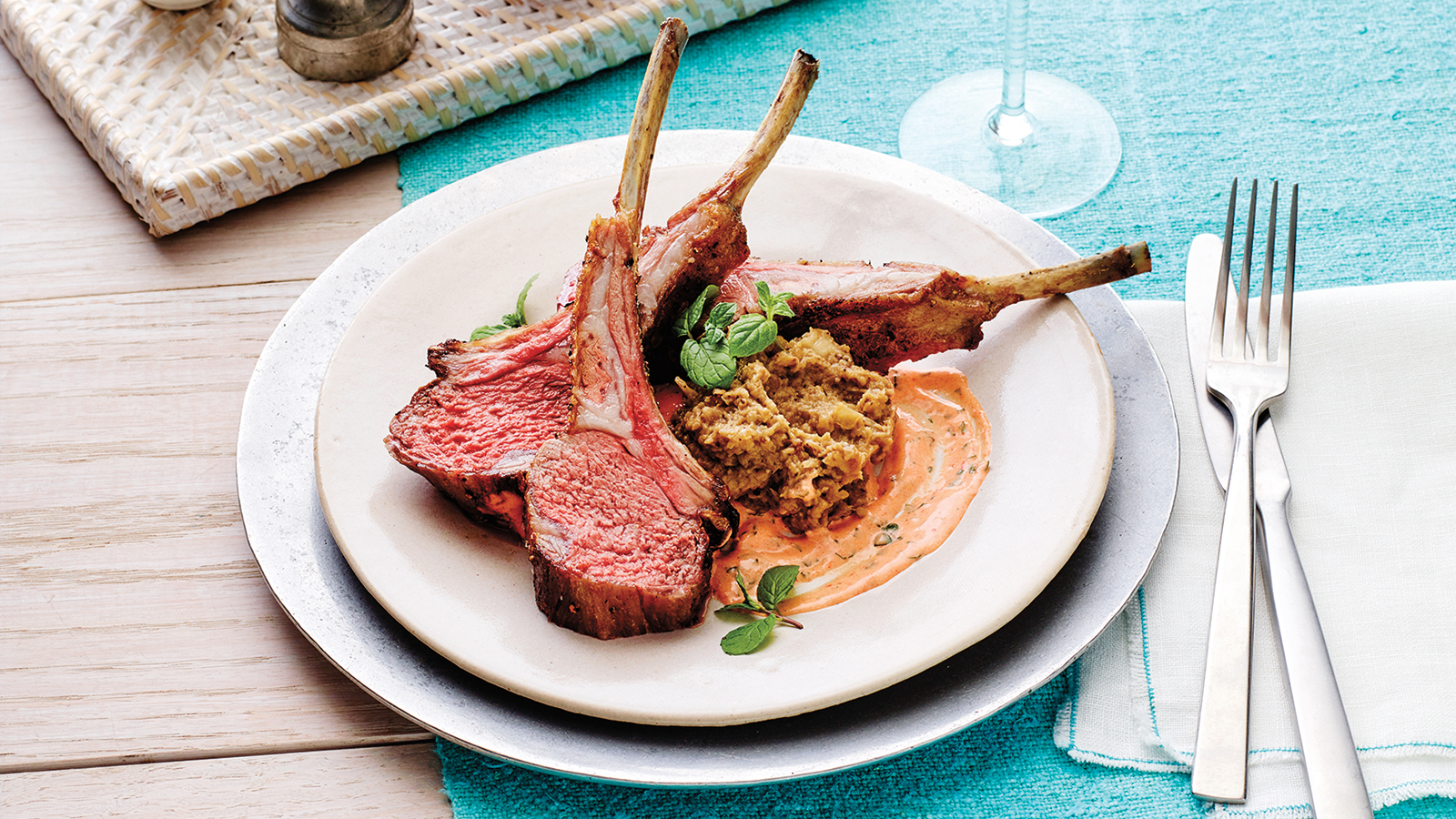 Dining Tip Wolfgang Puck's Grilled Rack of Lamb Dining Tips News